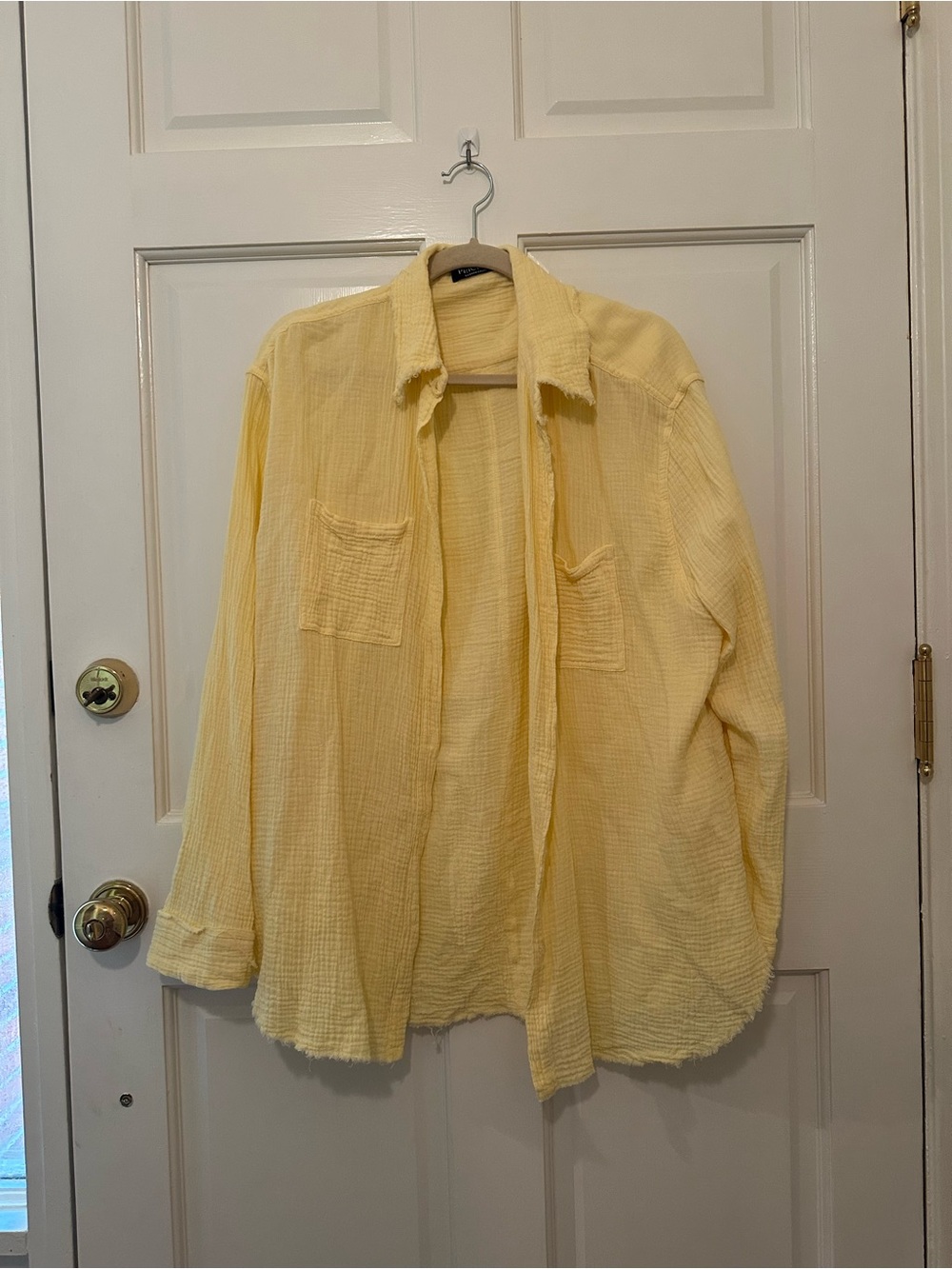 Shop Priceless Oversized Gauze Cotton Top